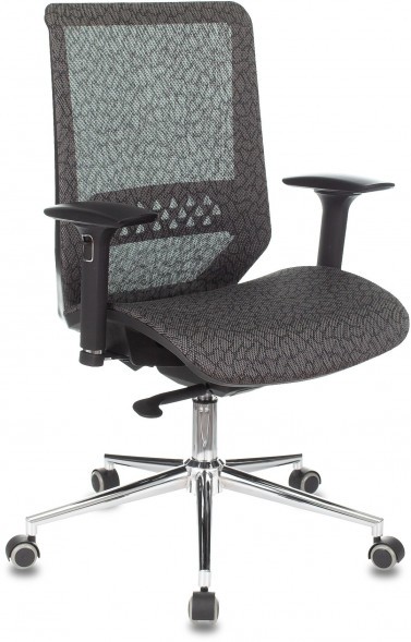 Кресло Бюрократ Sirius серый KF-1