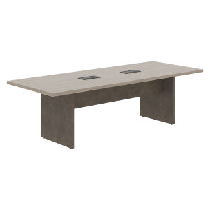 Стол для заседаний СФ-531102 Дрифтвуд /Бетон чикаго темно-серый 2600х1020х760 WOOD&amp;amp;STONE