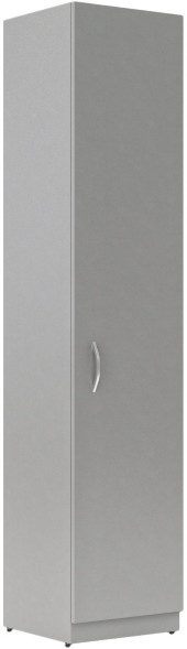 Шкаф колонка с глухой дверью SR-5U.1(R) Серый 386х375х1815