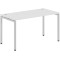 Стол прямой XSST 147 Белый/Алюминий 1400х700х750 XTEN-S