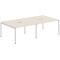 Конференц - стол XSCT 2714 Бук Тиара/Алюминий 2764х1406х750 XTEN-S