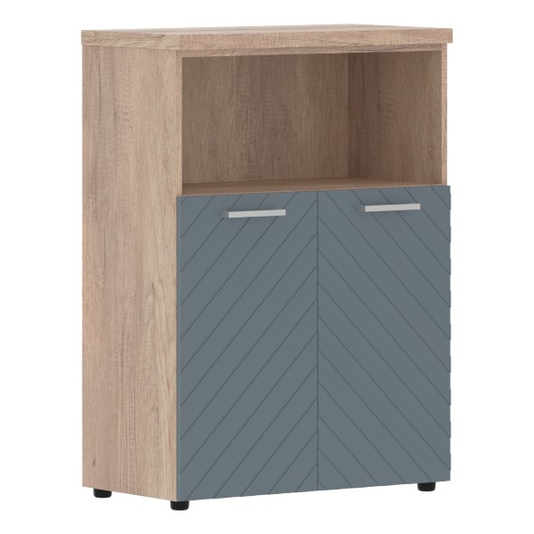 Шкаф с глухими малыми дверьми и топом TLMC 85.3 856х450х1203 TORR LUX