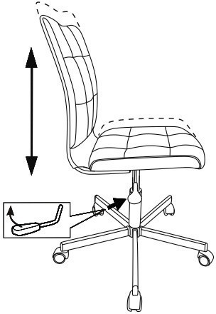 Кресло Бюрократ CH-330M принт