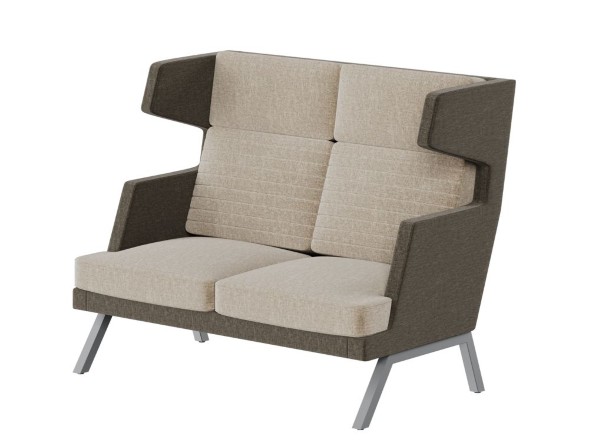 Aldo Диван двухместный высокий ALD-02 1430*960*1180