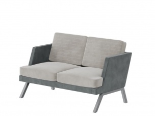 Алдо Диван двухместный ALD-02L 1430*875*890