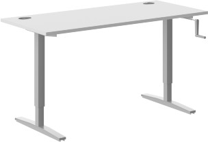 Стол письменный XTUP 167 Белый/Серый 1600х700х750 XTEN-UP