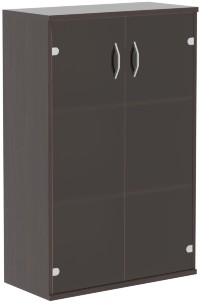 Шкаф со стеклянными дверьми СТ-2.4 Венге Магия 770х365х1200