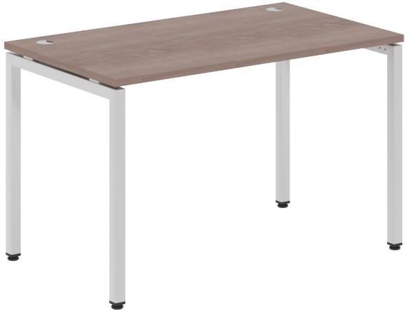 Стол прямой XSST 127 Дуб Сонома/Алюминий 1200х700х750 XTEN-S