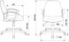 Кресло Бюрократ CH-808-LOW/ПИАСТРА