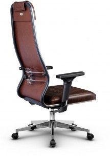 Кресло офисное Metta L NewLeather  (хром пр. сеч.)