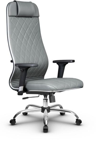 Кресло офисное Metta L  NewLeather (хром ов. сеч.) 