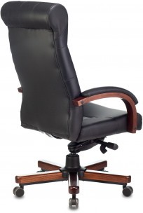 Кресло руководителя Бюрократ T-9928WALNUT 