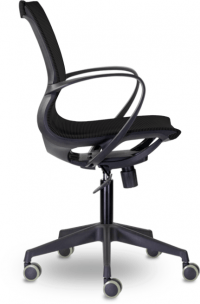 Кресло офисное ЛОРРИ чёрный пластик