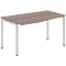 Стол эргономичный XSCT 149(L) Дуб Сонома/Алюминий 1400х900х750 XTEN-S