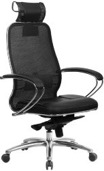 Кресло офисное SAMURAI S-2.04 Черный Плюс 