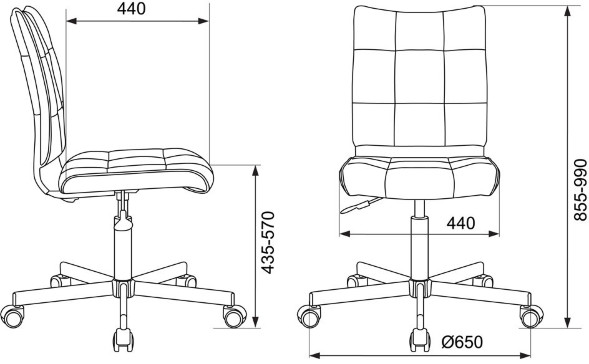 Кресло Бюрократ CH-330M/BLACK 