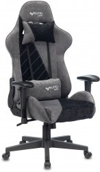 Кресло игровое Zombie VIKING X Fabric серый