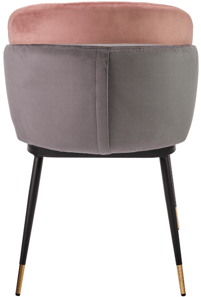 Стул Peki серый, пудровый