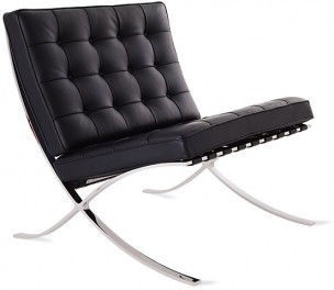 Диван офисный Everprof Barcelona-1 Экокожа Черный