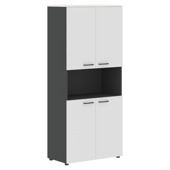 Шкаф с 2-мя комп-ми глухих малых дверей и топом JHC 85.4 856х452х1949 JAY