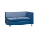 Prime Секция с подлокотником двухместная левая PR.SP-2 (L) 1300*770*720
