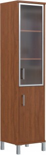 Шкаф-колонка комбинированная B 431.4(R) Орех Гарда 475х450х2054