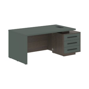 Стол руководителя с тумбой VCT 1890(R) 1800х900х750 VELION