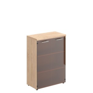 Шкаф со стеклянными дверьми и топом TMC 85.2 856х450х1203 TORR-Z