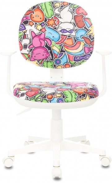 Кресло Бюрократ CH-W356AXSN с рисунком