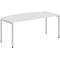 Стол руководителя XSET 189 Белый/Алюминий 1800х914х750 XTEN-S