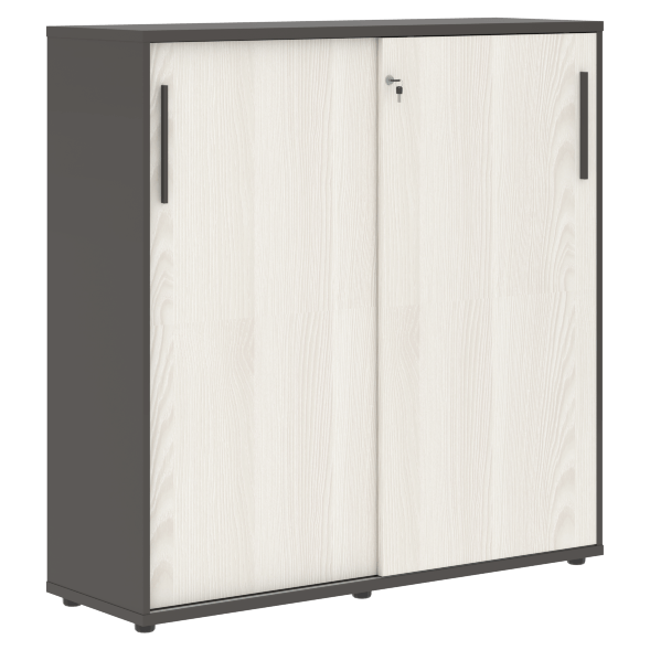 Шкаф средний с дверьми купе EMC 1343 1346х430х1355 EDIS